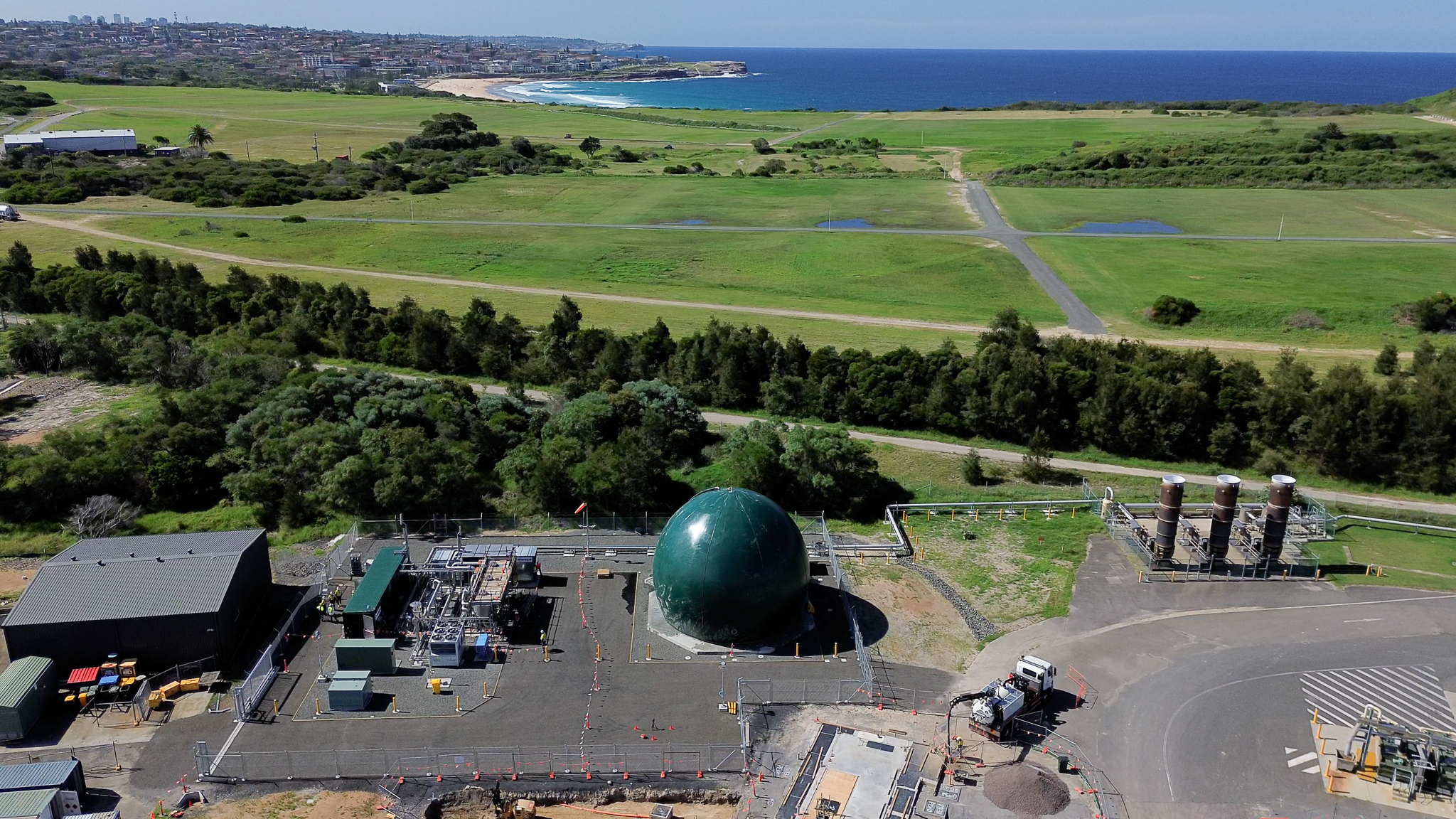 Jemena biomethane injection plant