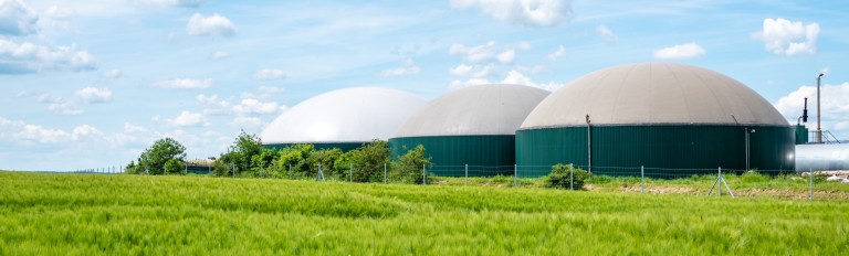 Biogas facility photo