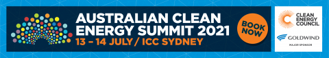 Australian Clean Energy Summit 2021 long event banner