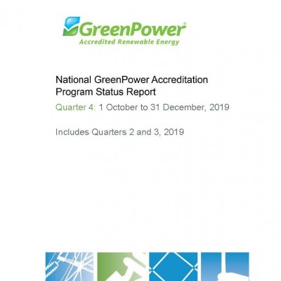 2019 Q4 GreenPower Quarterly Report title page
