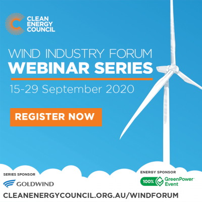 CEC Wind Industry Webinar series