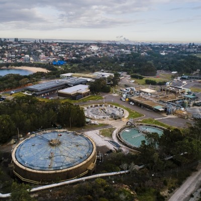 Sydney Water Malabar aerial photo