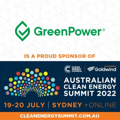Australian Clean Energy Summit 2022 event ad