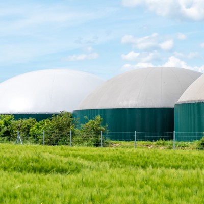 Biogas facility photo