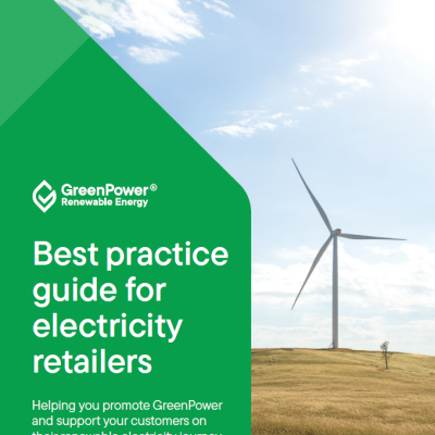 The GreenPower Best practice guide for electricity retailers